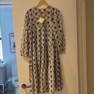 Matta white and Blue Dress